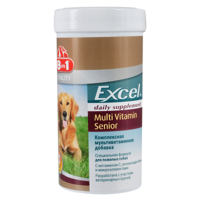    8in1 Excel Multi Vit-Senior     70  (4048422108696) -  1