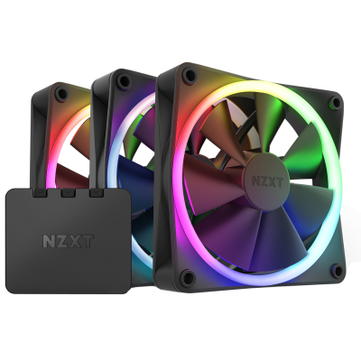    NZXT F120RGB Triple (Black) (RF-R12TF-B1) -  1