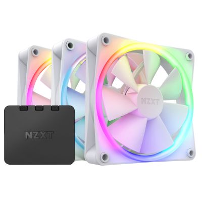    NZXT F120RGB Triple (White) (RF-R12TF-W1) -  1