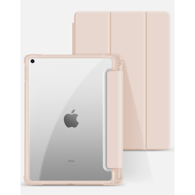    BeCover Soft Edge Pencil mount Apple iPad 10.2 2019/2020/2021 Pink (706815) -  2