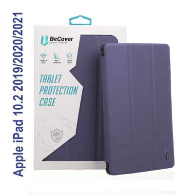    BeCover Soft Edge Pencil mount Apple iPad 10.2 2019/2020/2021 Purple (706816) -  1