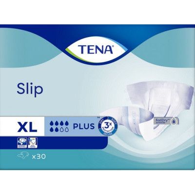    Tena Slip Plus XL 30  120-160  6  (8699114504539) -  1