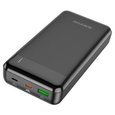   BOROFONE BJ19A Incredible 20000mAh PD/20W, QC/3.0 (6974443381603) -  1