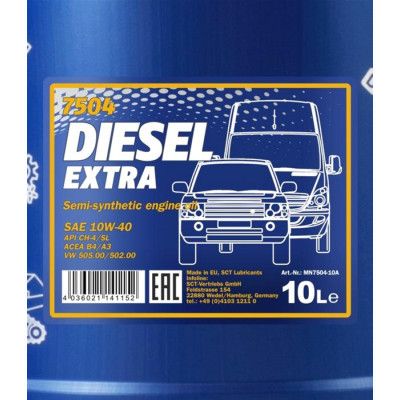   Mannol DIESEL EXTRA 10 10W-40 (MN7504-10) -  2