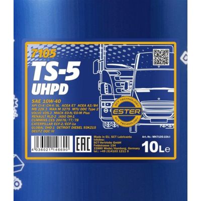   Mannol TS-5 UHPD 1010W-40 (MN7105-10) -  1