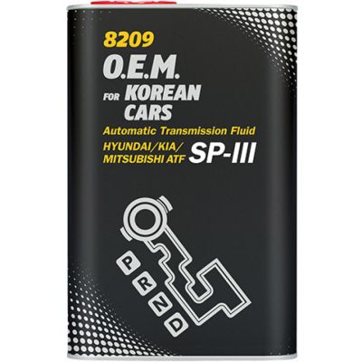   Mannol O.E.M. 8209 for Korean cars ATF SP-III 1  Metall (MN8209-1ME) -  1