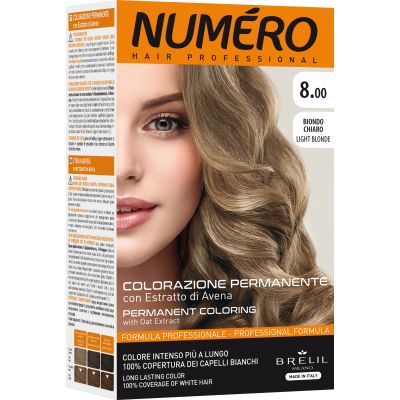    Brelil Numero 8.00 - Light Blonde 140  (8011935081288) -  1