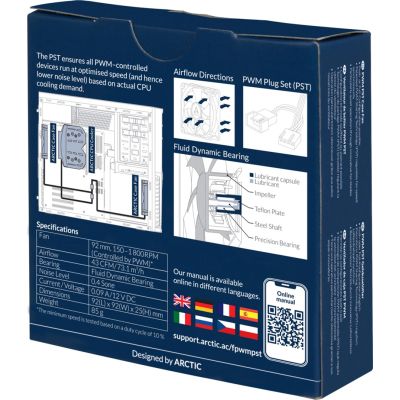    Arctic F9 PWM PST (ACFAN00214A) -  5