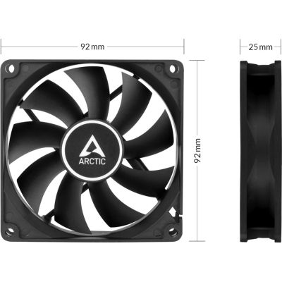    Arctic F9 PWM PST (ACFAN00214A) -  6