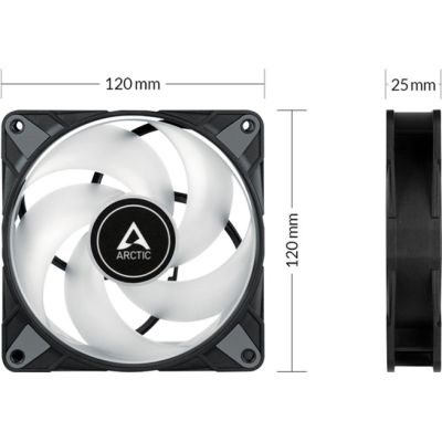    Arctic P12 PWM PST RGB (ACFAN00229A) -  5