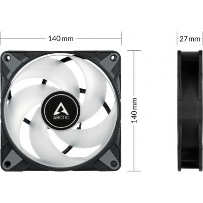    Arctic P14 PWM PST A-RGB (ACFAN00239A) -  6