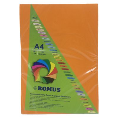  Romus A4 80 /2 100sh Tangerine (R51406) -  1