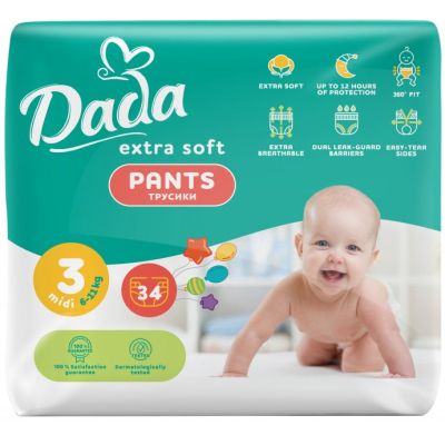  Dada Extra Soft 3 Midi (6-11 ) 34  (4820174980672) -  1