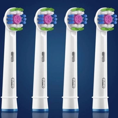      BRAUN Oral-B 3D White EB18RB CleanMaximiser (4) -  3