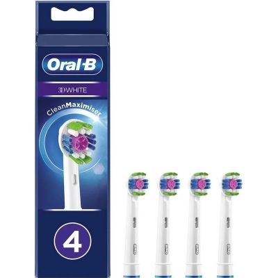      BRAUN Oral-B 3D White EB18RB CleanMaximiser (4) -  1