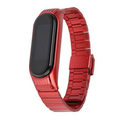     Armorstandart Metal Band Link 603  Xiaomi Mi Band 6/5 Red (ARM59068) -  1