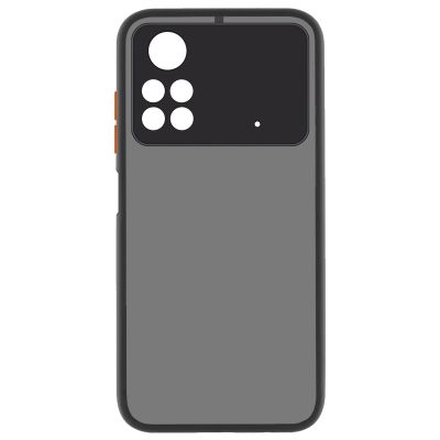   .  MakeFuture Xiaomi Poco M4 Pro 4G Frame (Matte PC+TPU) Black (MCMF-XPM4P4GBK) -  1