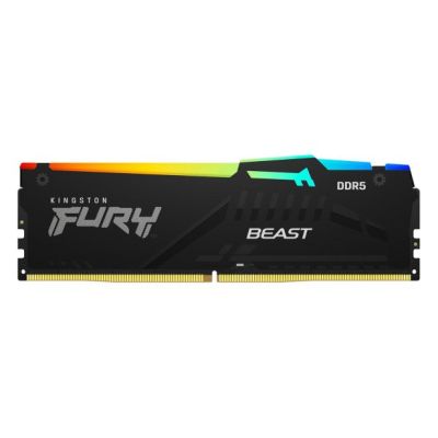  '  ' DDR5 16GB 5600 MHz Beast RGB AM5 Black Kingston Fury (ex.HyperX) (KF556C36BBEA-16) -  1