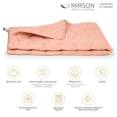  MirSon  EcoSilk  1730 Eco Light Coral 140x205  (2200003710076) -  2