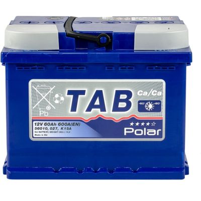   TAB 60 Ah/12V Polar Blue Euro (121 060) -  1