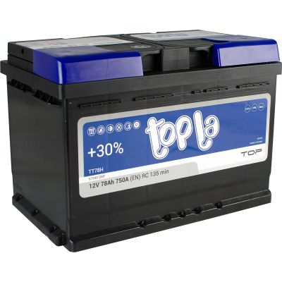   Topla 78 Ah/12V TOP Euro (118 678) -  1