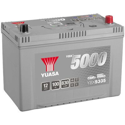   Yuasa 12V 100Ah Silver High Performance Battery (YBX5335) -  1