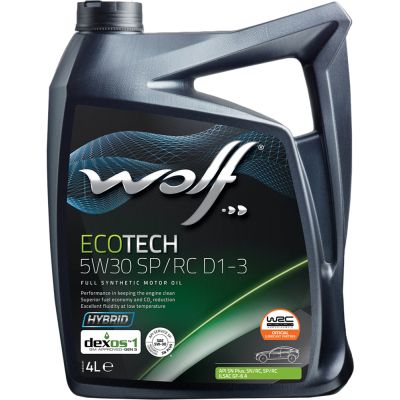   Wolf ECOTECH 5W30 SP/RC D1-3 4 (1049901) -  1