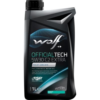   Wolf OFFICIALTECH 5W30 C2 EXTRA 1 (8339578) -  1