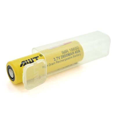  18650 2600mAh, 40, BOX AWT (IMR18650-2600-40) -  1