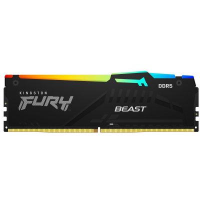   Kingston DDR5  16GB 5600 Beast Black RGB KF556C40BBA-16 -  1