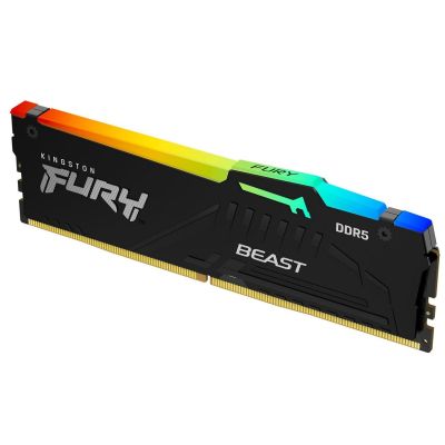 Kingston '   DDR5 6000 16GB FURY Beast Black RGB KF560C40BBA-16 -  2