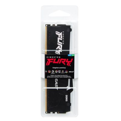 Kingston '   DDR5 6000 16GB FURY Beast Black RGB KF560C40BBA-16 -  3