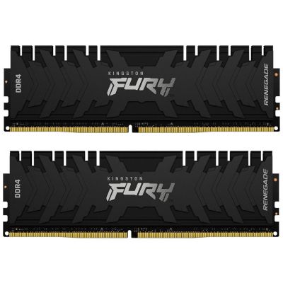     DDR4 16GB (2x8GB) 4600 MHz FURY Renegade Black Kingston Fury (ex.HyperX) (KF446C19RBK2/16) -  1