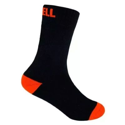   Dexshell Ultra Thin Children Sock S Black/Orange (DS543BLKS) -  1