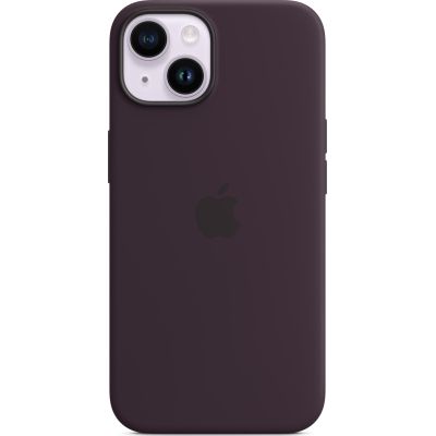   .  Apple iPhone 14 Plus Silicone Case with MagSafe - Elderberry,Model A2911 (MPT93ZE/A) -  5