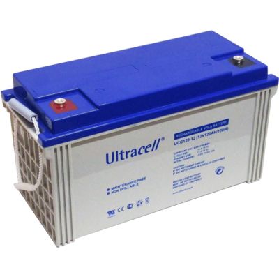       Ultracell 12V-120Ah, GEL (UCG120-12) -  1