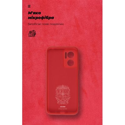     Armorstandart ICON Case Xiaomi Redmi 10 5G/11 Prime 5G/Note 11E 5G Red (ARM61855) -  3