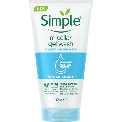    Simple Water Boost Micellar Facial Gel Wash 150  (8710908710773) -  1