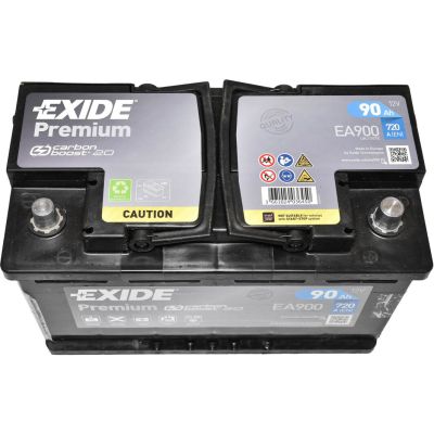   EXIDE PREMIUM 90Ah  (-/+) 720EN (EA9008) -  2