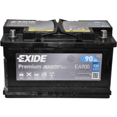   EXIDE PREMIUM 90Ah  (-/+) 720EN (EA9008) -  1