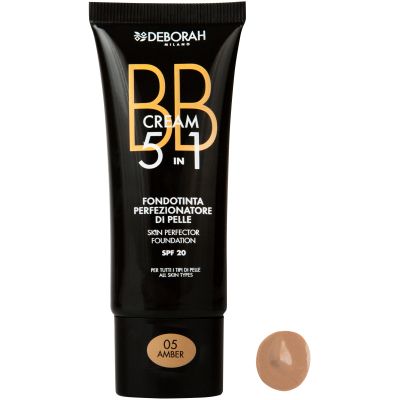 BB- Deborah 5-in-1 Foundation SPF20 05 - Amber 30  (8009518145908) -  1