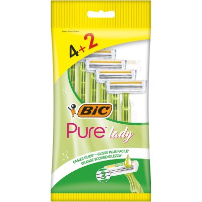  Bic Pure 3 Lady 4+2 . (3086126727370) -  1