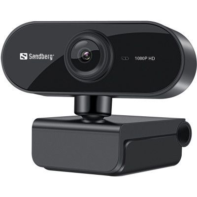   - Sandberg Webcam Flex 1080P HD Black (133-97) -  2