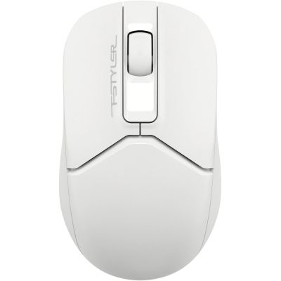  A4Tech FB12S Wireless/Bluetooth White (FB12S White) -  1