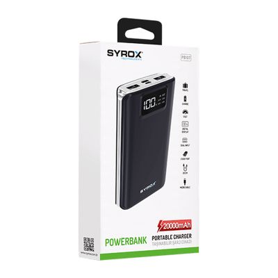  Syrox PB107 20000mAh black (PB107_black) -  2