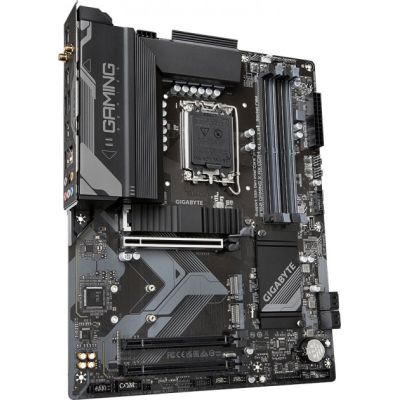   LGA1700, Gigabyte B760 GAMING X AX DDR4, B760, 4xDDR4, Int.Video(CPU), 4xSATA3, 3xM.2, 1xPCI-E 16x 4.0, 2xPCI-E 16x 3.0, Realtek 7.1, RTL8125BG, WiFi6, Bluetooth 5.2, 6xUSB3.2/9xUSB2.0, HDMI/DP, ATX -  4