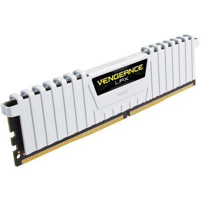  '  ' DDR4 32GB (2x16GB) 3200 MHz LPX White Corsair (CMK32GX4M2E3200C16W) -  2