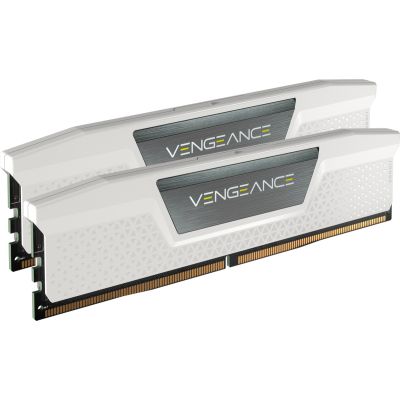     DDR5 32GB (2x16GB) 5200 MHzVengeance White Corsair (CMK32GX5M2B5200C40W) -  2