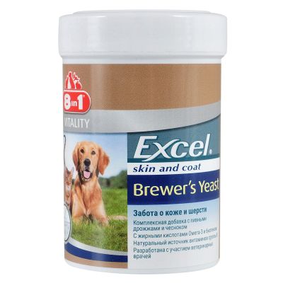    8in1 Excel Brewers Yeast   260  (4048422108603) -  1