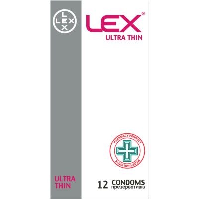  Lex Condoms Ultra Thin 12 . (4820144771958) -  1